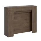 Ausziehbare Konsole auf 211 cm aus Melaminplatten „Made in Italy“ – Principessa Viadurini