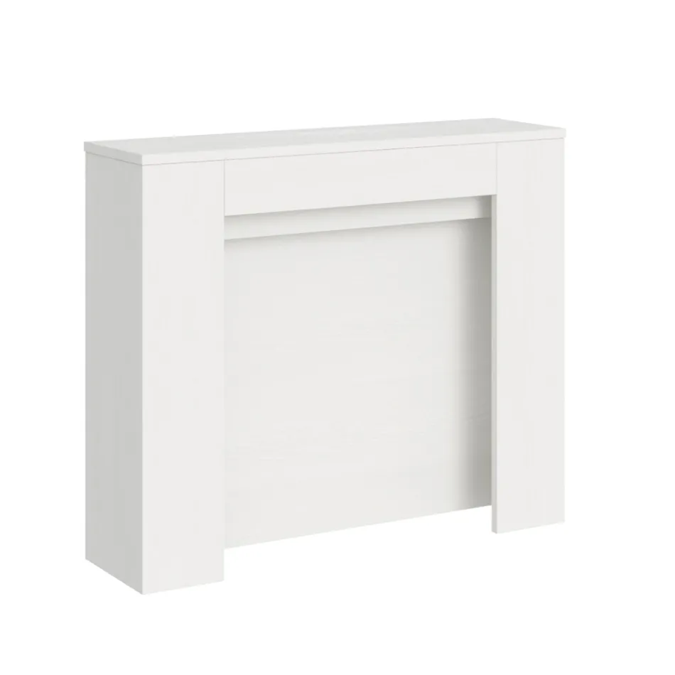 Ausziehbare Konsole auf 211 cm aus Melaminplatten „Made in Italy“ – Principessa Viadurini