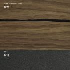 Ausziehbare Konsole bis 214 cm aus Holz und Metall Made in Italy - Leonide Viadurini