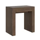 Ausziehbare Konsole auf 299 cm mit internen Erweiterungen, hergestellt in Italien – Sanduhr Viadurini