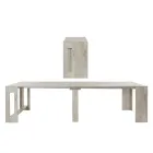 Konsole ausziehbar bis 300 cm vom Eingang oder Wohnzimmer in Holz - Katharina Viadurini