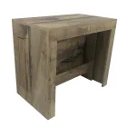 Konsole ausziehbar bis 300 cm vom Eingang oder Wohnzimmer in Holz - Katharina Viadurini