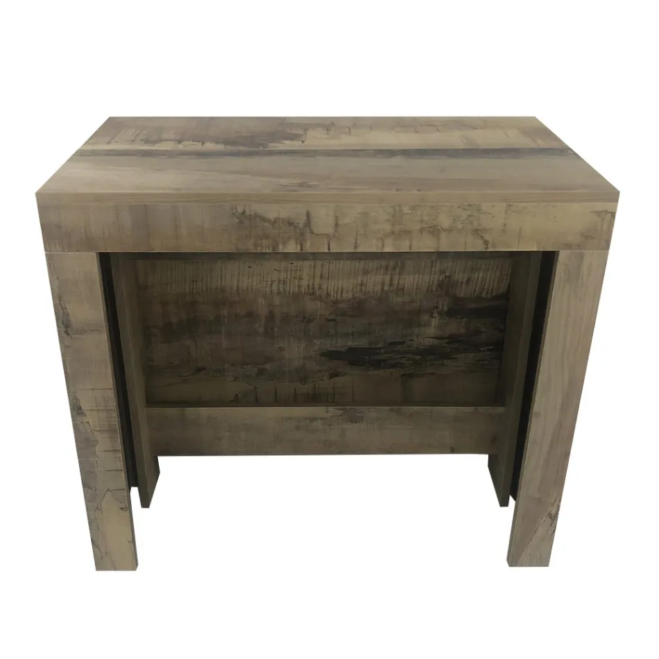 Konsole ausziehbar bis 300 cm vom Eingang oder Wohnzimmer in Holz - Katharina Viadurini