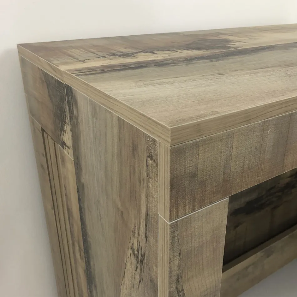 Konsole ausziehbar bis 300 cm vom Eingang oder Wohnzimmer in Holz - Katharina Viadurini