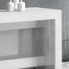 Konsole ausziehbar bis 300 cm vom Eingang oder Wohnzimmer in Holz - Katharina Viadurini