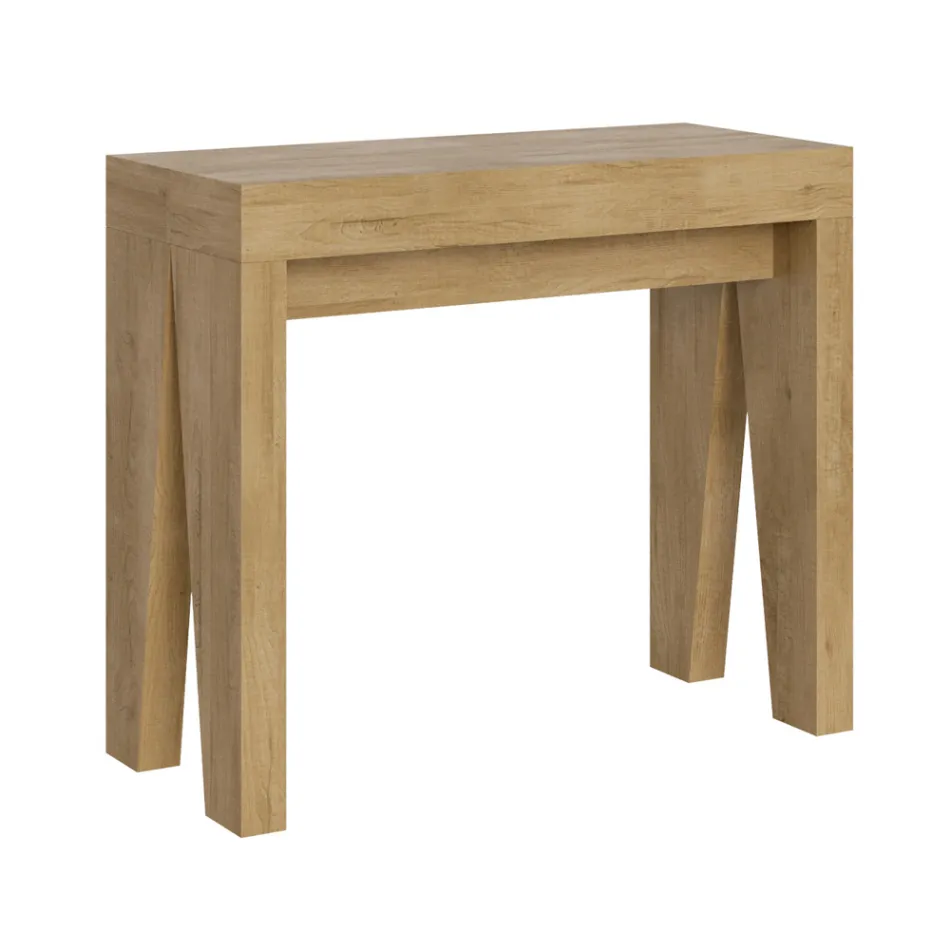 Ausziehbare Konsole, erhältlich in 2 verschiedenen Größen, hergestellt in Italien – Grifone Viadurini