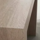 Extensible Konsole bis 295 cm laminiert Uri Falten Viadurini