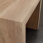 Extensible Konsole bis 295 cm laminiert Uri Falten Viadurini