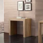 Extensible Konsole bis 295 cm laminiert Uri Falten Viadurini