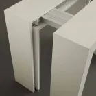 Extensible Konsole bis 295 cm laminiert Uri Falten Viadurini