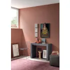 Ausziehbare Konsole Bis zu 290 cm mit Holzplatte Made in Italy - Seregno Viadurini