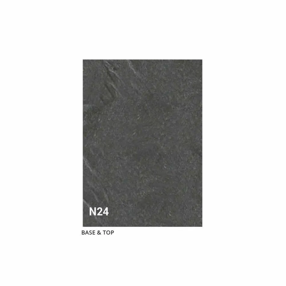 Ausziehbare Konsole Bis zu 290 cm mit Holzplatte Made in Italy - Seregno Viadurini