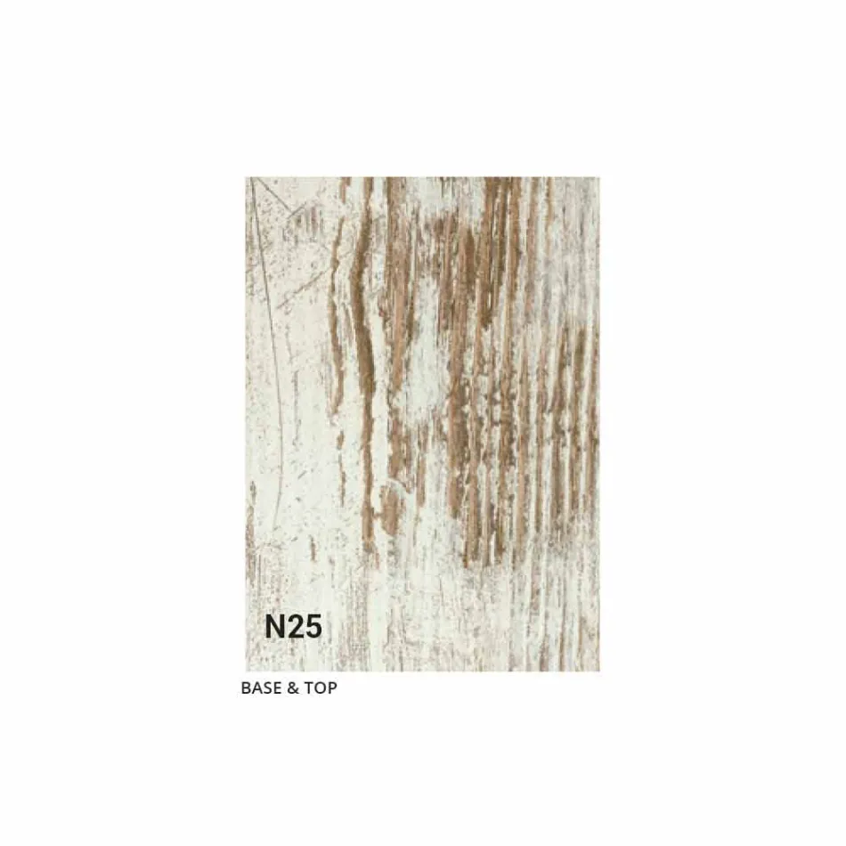 Ausziehbare Konsole Bis zu 290 cm mit Holzplatte Made in Italy - Seregno Viadurini