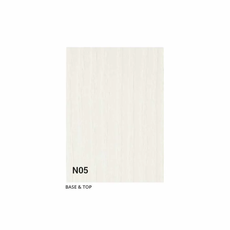 Ausziehbare Konsole Bis zu 290 cm mit Holzplatte Made in Italy - Seregno Viadurini