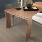 Ausziehbare Konsole Bis zu 295 cm in Made in Italy Design Holz - Temocle Viadurini