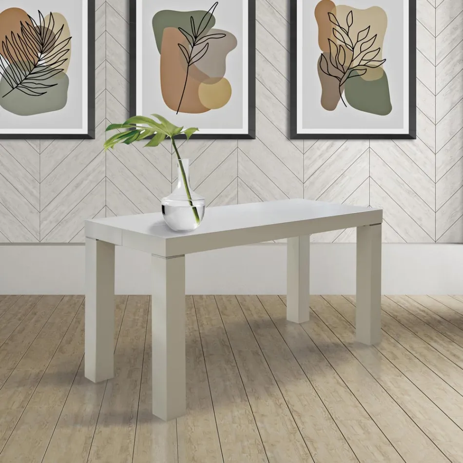 Ausziehbare Konsole aus Eschenholz mit Verlängerungen Made in Italy - Gandalf Viadurini