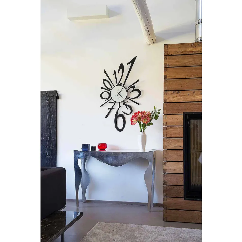 Wohnzimmerkonsole mit modernem Design aus farbigem Eisen Made in Italy - Gertrude Viadurini