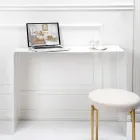 Feste Konsole aus weißem oder geräuchertem Plexiglas, hergestellt in Italien – Genio Viadurini