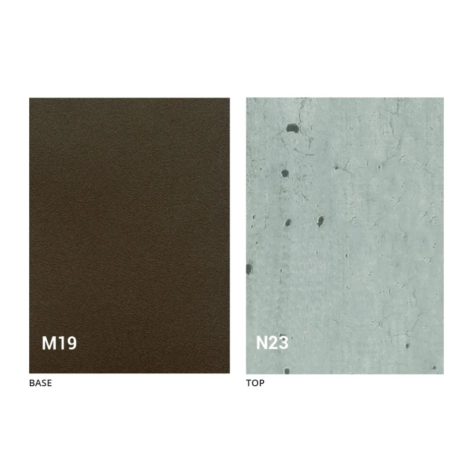 Tischkonsole aus Holz und Metall ausziehbar bis 295 cm Made in Italy - Timedio Viadurini