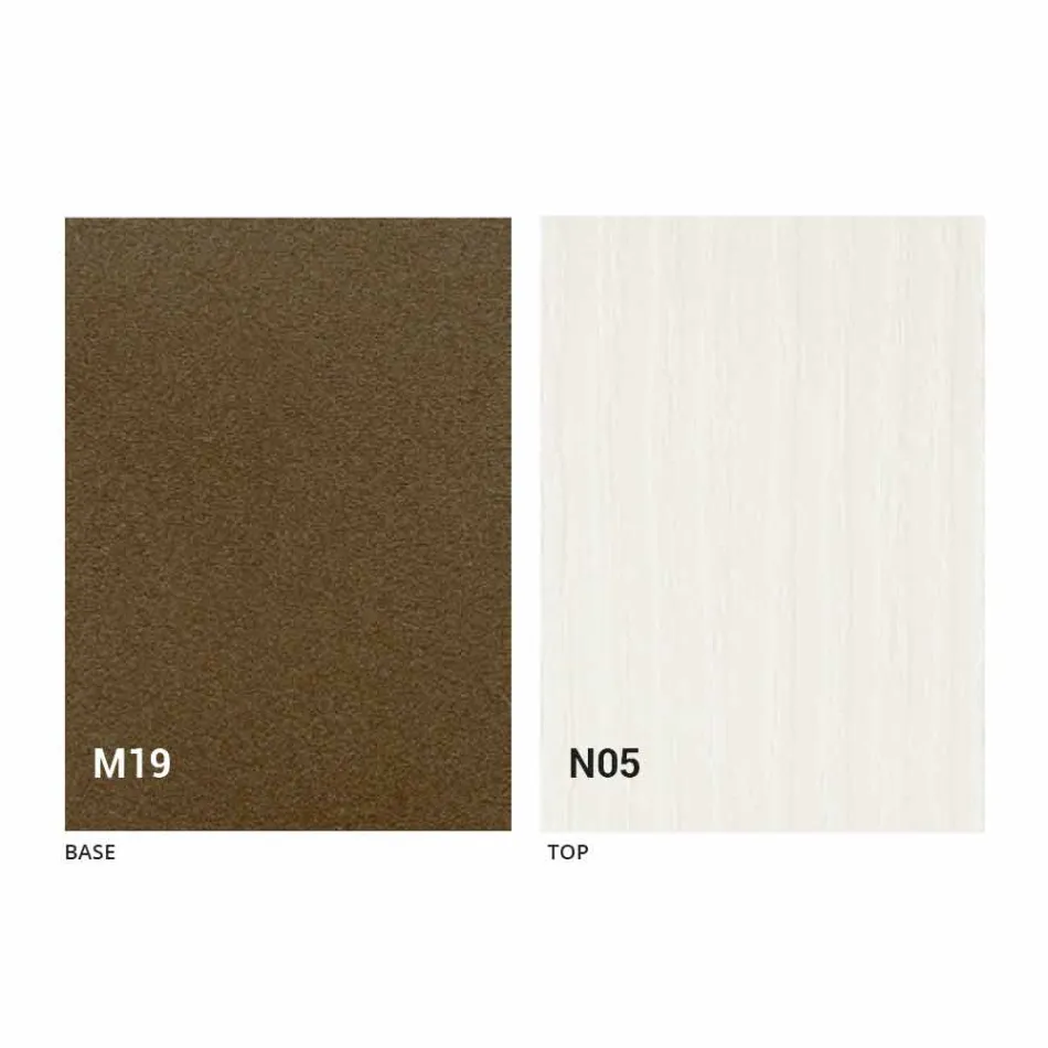 Konsole aus Holz und Metall ausziehbar Bis zu 295 cm Made in Italy - Timedio Viadurini