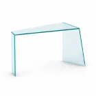 Konsole für modernen Eingang in extraleichtem Glas Made in Italy - Rosalia Viadurini