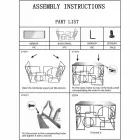 Rechteckige Konsole im modernen Design aus Eisen und Spiegel - Billie Viadurini