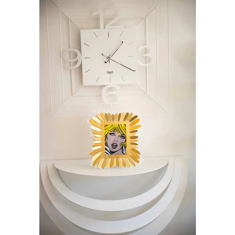 Modern Design Iron Suspended Console für Wohnzimmer Made in Italy - Olfeo Viadurini