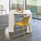 Ausziehbare Konsole / Esstisch, l. 42,50 / 302,50 x p,90 cm, Alvaro Viadurini