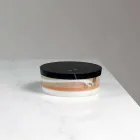 Italienischer Luxusbehälter aus laminiertem Marmor - Leonida Viadurini