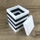 Gewürzbehälter mit italienischer hochwertiger Corian-Kappe - Spicy Viadurini