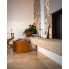 Moderne Aufbewahrungsbox aus regeneriertem Leder Made in Italy - Gabry Viadurini