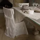 Eleganter Stuhlbezug für Wohnzimmer aus farbiger Baumwolle mit Rückenlehne – Filippa Viadurini