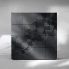 8-türiges Sideboard im modernen Design Ardesia, weiß, schwarz oder gold Viadurini