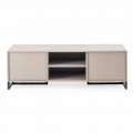 Modernes, niedriges Sideboard aus MDF und Metall Made in Italy - Rohan
