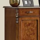 Klassisches Sideboard 2 Türen und 2 Schubladen aus Holz Made in Italy - Cheverny Viadurini