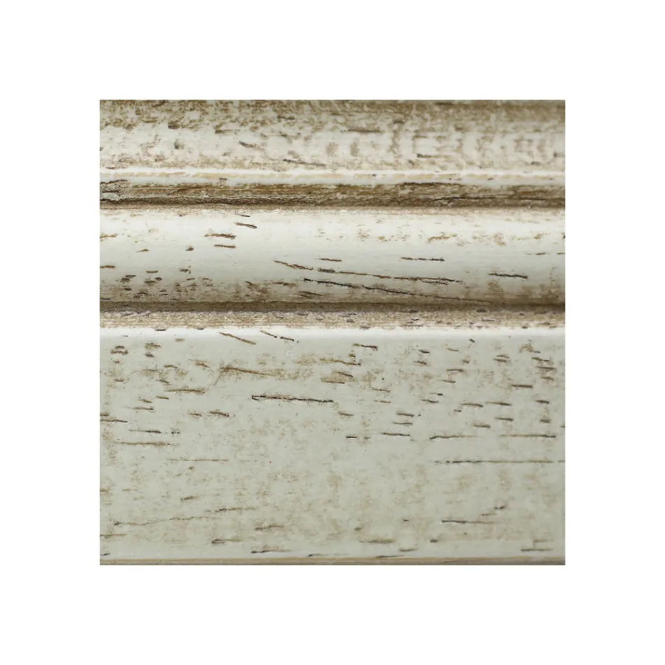 Klassisches Sideboard aus Tanganjikaholz mit 6 Schubladen und 2 Türen, hergestellt in Italien – Bragi Viadurini