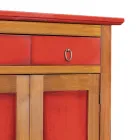 Sideboard mit 2 Türen und 2 Schubladen in verschiedenen Ausführungen, hergestellt in Italien – Hanuman Viadurini