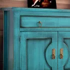 Sideboard mit 3 Türen und 3 Schubladen in verschiedenen Ausführungen, hergestellt in Italien – Ganesha Viadurini