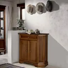 Sideboard mit Schublade, 2 Türen und Innenregal, hergestellt in Italien – Semia Viadurini