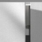 Design Anrichte mit 2 Türen weiß, schwarz oder gold Muster Flora Viadurini