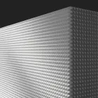 Design Anrichte mit 2 Türen weiß, schwarz oder gold Muster Flora Viadurini