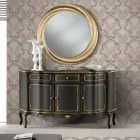 Luxuriöses Sideboard mit 3 Türen und 3 Holzschubladen Made in Italy - Leonor Viadurini