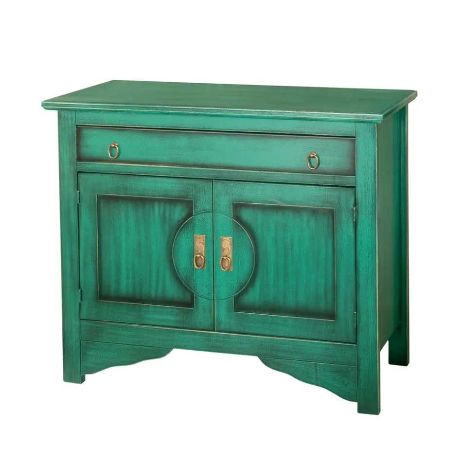 Holz-Sideboard in verschiedenen Ausführungen, hergestellt in Italien – Ashvin Viadurini