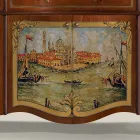 Luxuriöses Wohnzimmer-Sideboard aus klassischem Made in Italy-Holz - Caligola Viadurini