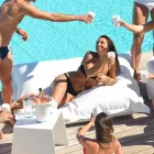 Cloud Kissen Entspannung im Freien Kunstleder wissen nautische Trona Viadurini