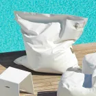 Cloud Kissen Entspannung im Freien Kunstleder wissen nautische Trona Viadurini