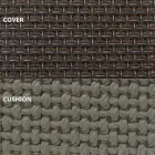 Luxus rundes Design Garden Daybed mit Sonnenschirm - Ulm Moon von Vondom Viadurini