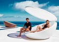 Tagesbett aus Polyethylenharz, modernes Design Ulm von Vondom