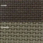 Tagesbett im Freien aus Aluminium und luxuriösem Designgewebe - Frame Vineyard von Vondom Viadurini