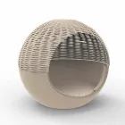 Luxus Garten Daybed Round Design mit geflochtenem Seil - Ulm Moon von Vondom Viadurini